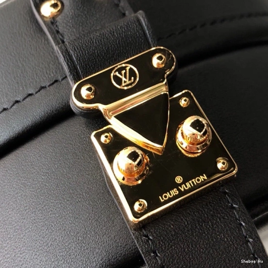 Louis BOITE CHAPEAU Alligator PETITE Vuitton With Leather 0821